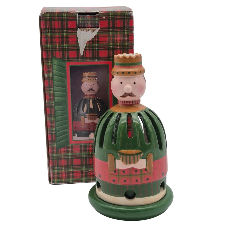 Villeroy & Boch Tartan Christmas Story Balthasar Tealight Candle Holder
